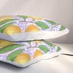 Lemonade on Pink Tile Pillow Sham Gallery Image 3