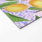 Lemonade on Pink Tile Welcome Mat Gallery Image 2