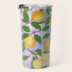 Lemonade on Pink Tile Travel Mug Gallery Image 3