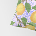 Lemonade on Pink Tile Pillow Sham Gallery Image 4