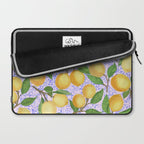 Lemonade on Pink Tile Laptop Sleeve Gallery Image 2