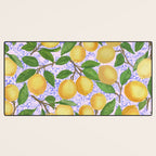 Lemonade on Pink Tile Desk Mat Gallery Image 3
