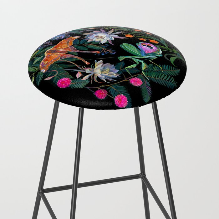 Mantis and Moth Cactus Flower Stool Gallery Image 2