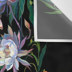 Mantis and Moth Cactus Flower Wall Tapestry Gallery Image 3