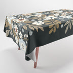 Fall Floral Botanicals Tablecloth Gallery Image 1