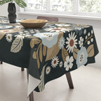 Fall Floral Botanicals Tablecloth Gallery Image 3