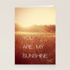 You Are my Sunshine Stationery Card Gallery Image 2
