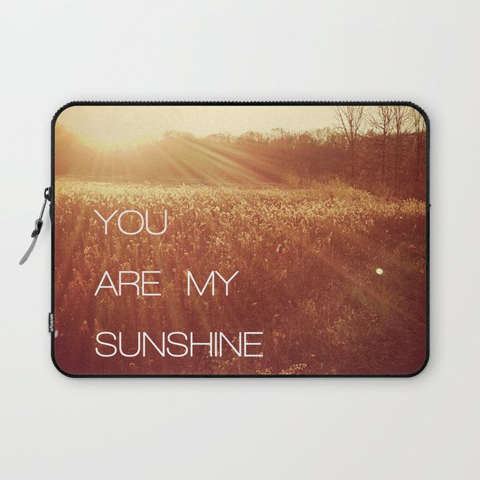 You Are my Sunshine Laptop Sleeve Gallery Image 1