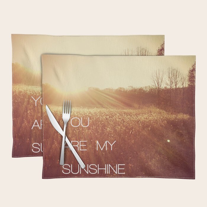 You Are my Sunshine Placemat Gallery Image 1