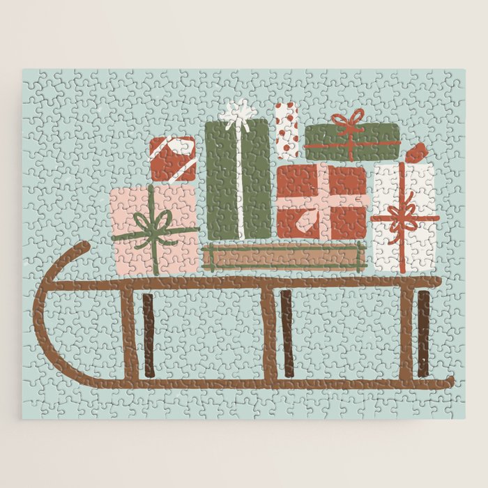 Christmas Sleigh Jigsaw Puzzle Gallery Image 1