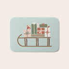 Christmas Sleigh Bath Mat Gallery Image 1