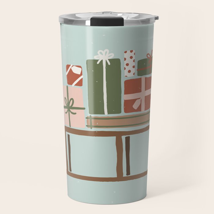 Christmas Sleigh Travel Mug Gallery Image 1