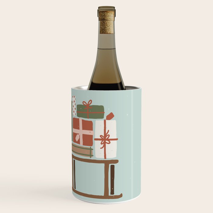 Christmas Sleigh Wine Chiller Gallery Image 3