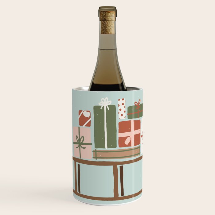 Christmas Sleigh Wine Chiller Gallery Image 1