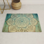 Faded Bohemian Mandala Rug Gallery Image 1