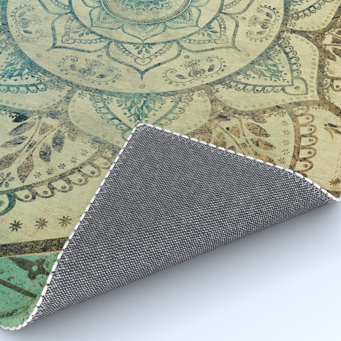 Faded Bohemian Mandala Rug Gallery Image 4