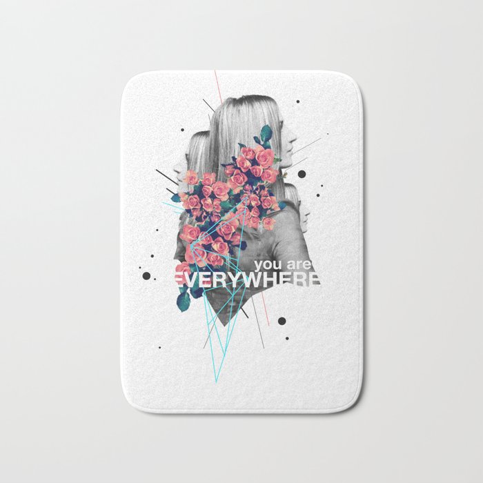 You Are Everywhere Bath Mat Gallery Image 1