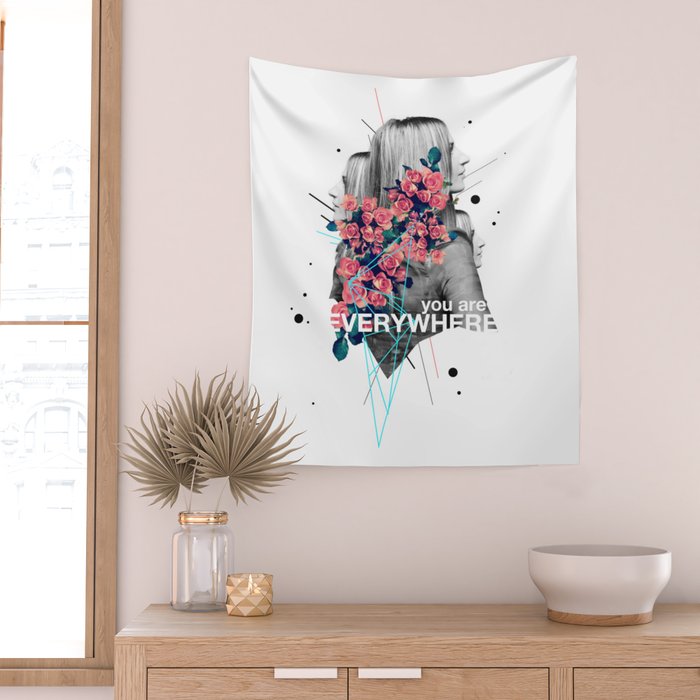 You Are Everywhere Wall Tapestry Gallery Image 2