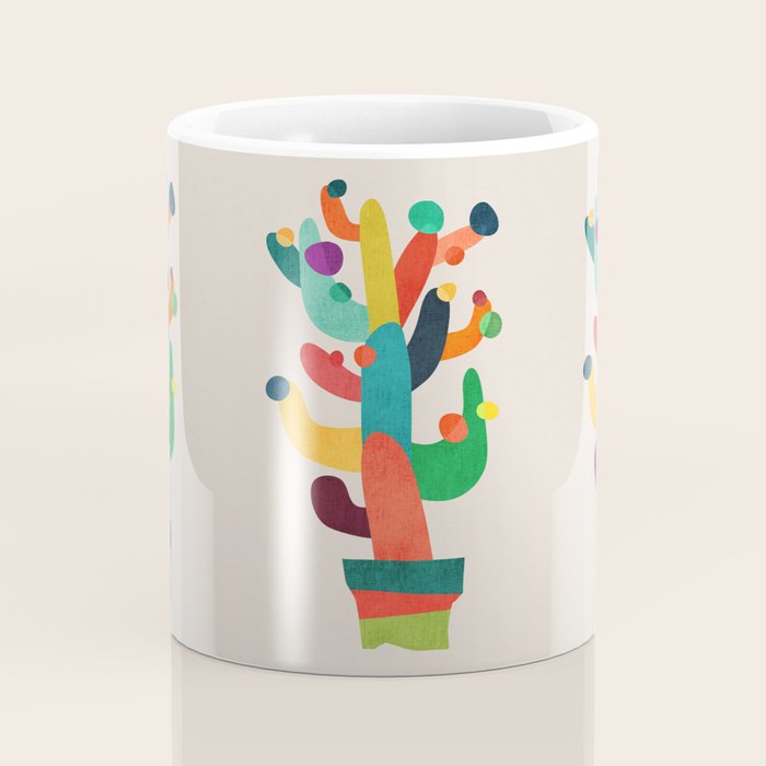 Whimsical Cactus Coffee Mug Gallery Image 4