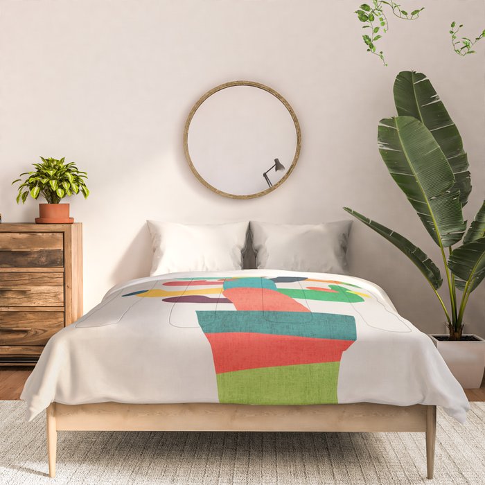 Whimsical Cactus Comforter Gallery Image 3