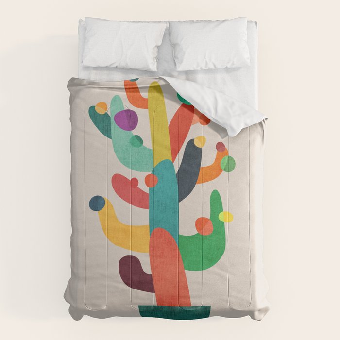 Whimsical Cactus Comforter Gallery Image 1