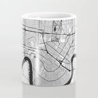 New Orleans Map Gray Coffee Mug Gallery Image 4