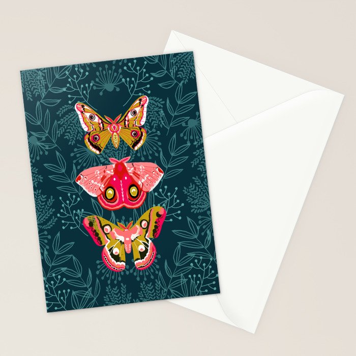 Lepidoptery No. 4 by Andrea Lauren Stationery Card Gallery Image 2