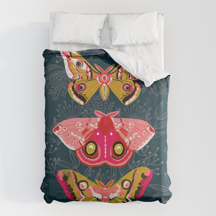 Lepidoptery No. 4 by Andrea Lauren Duvet Cover Gallery Image 6
