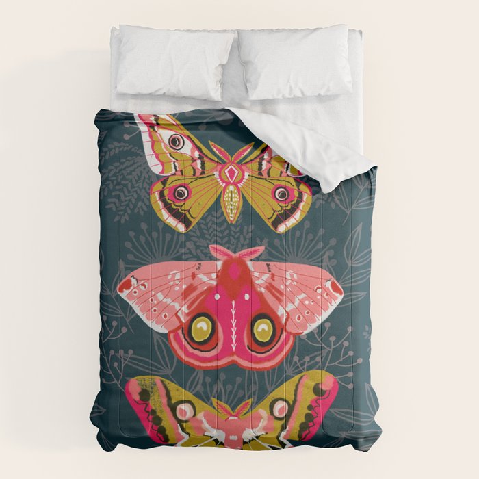 Lepidoptery No. 4 by Andrea Lauren Comforter Gallery Image 6