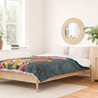 Lepidoptery No. 4 by Andrea Lauren Duvet Cover Gallery Image 2