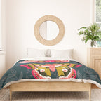 Lepidoptery No. 4 by Andrea Lauren Duvet Cover Gallery Image 3