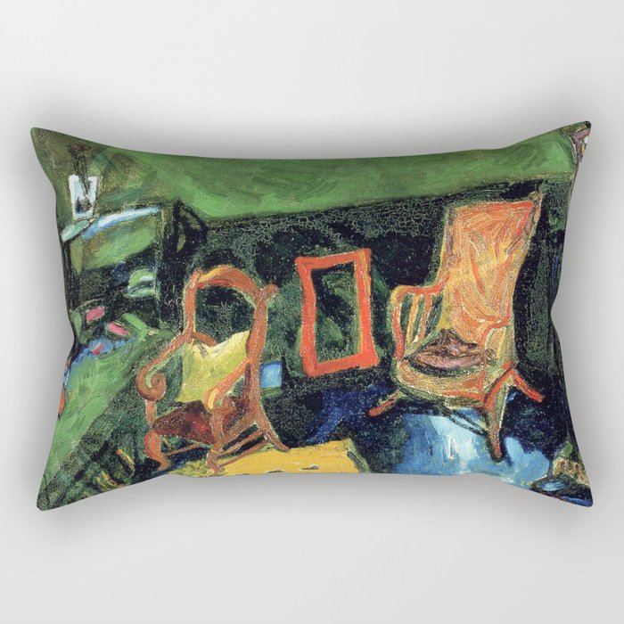 Marc Chagall The Studio Rectangular Pillow Gallery Image 1