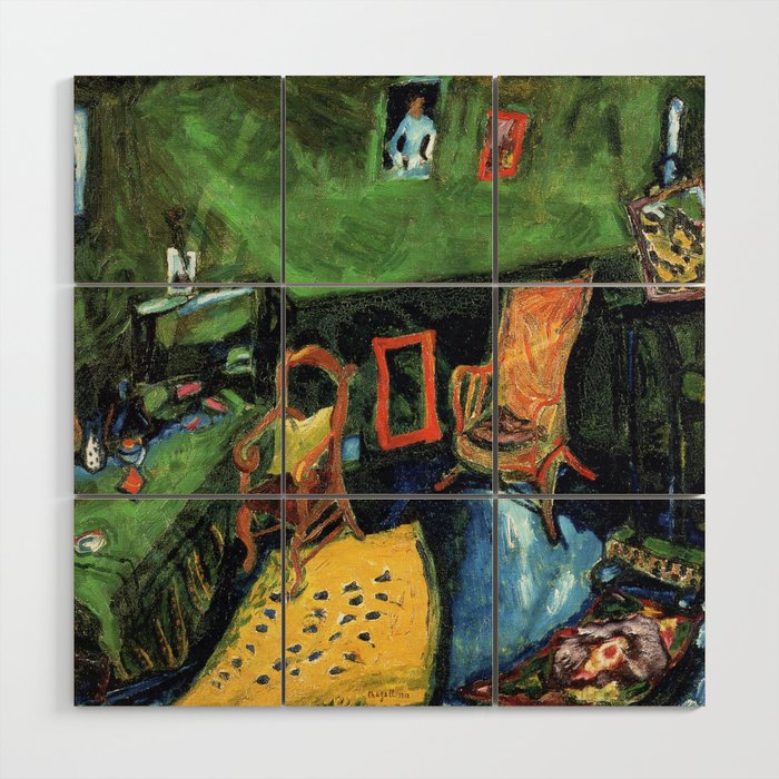 Marc Chagall The Studio Wood Wall Art Gallery Image 1