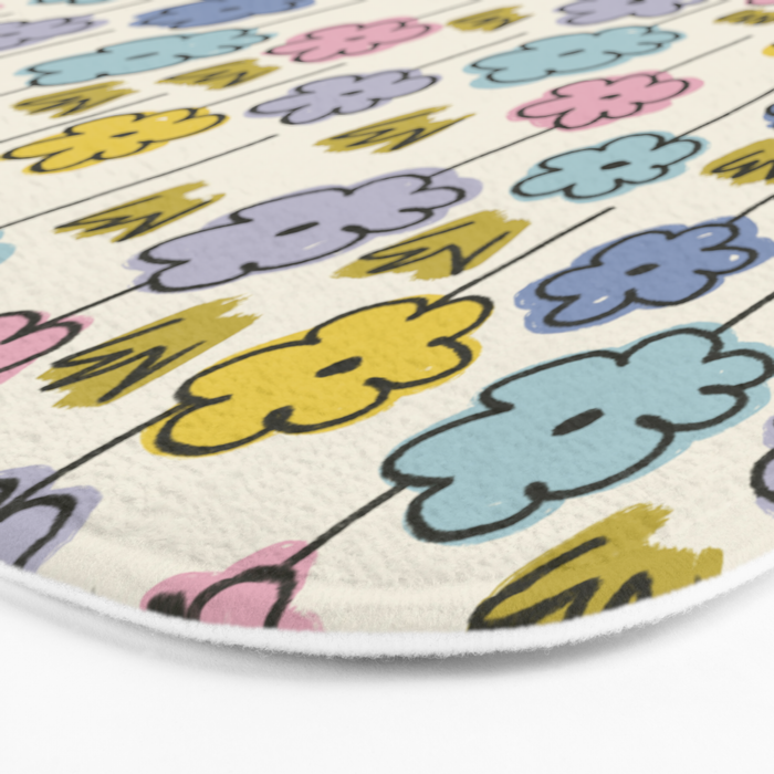 Summer Garden #13 Bath Mat Gallery Image 3