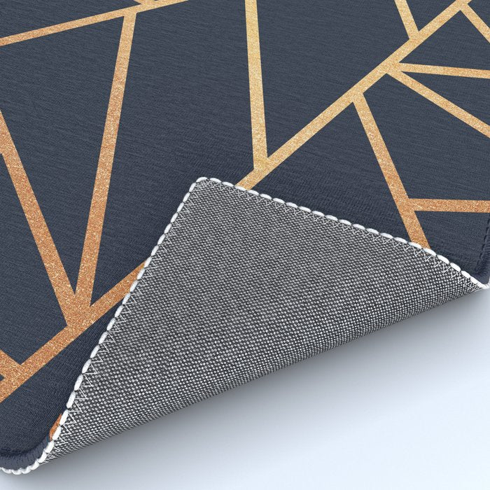 Copper and Midnight Navy Rug Gallery Image 4