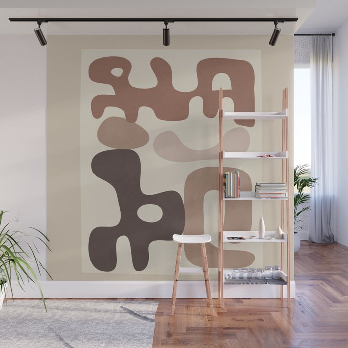 Fluid Whispers V Wall Mural Gallery Image 1