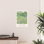 Vincent Van Gogh Daubignys Garden 1890 Art Exhibition Print Poster Gallery Image 2