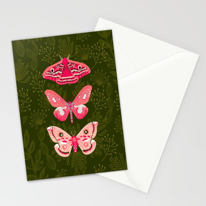 Lepidoptery No. 7 by Andrea Lauren  Stationery Card Gallery Image 2