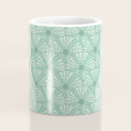 Sea Urchins - Aqua Blue Coffee Mug Gallery Image 4