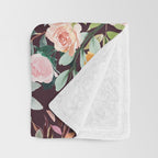 Fall Floral Throw Blanket Gallery Image 3