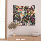 Fall Floral Wall Tapestry Gallery Image 2