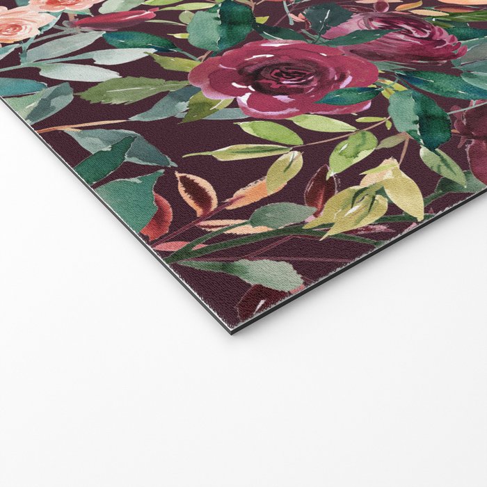 Fall Floral Welcome Mat Gallery Image 2