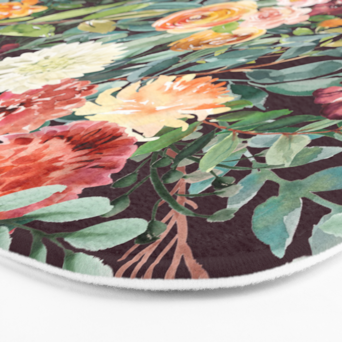 Fall Floral Bath Mat Gallery Image 3