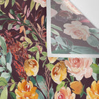 Fall Floral Wall Tapestry Gallery Image 3
