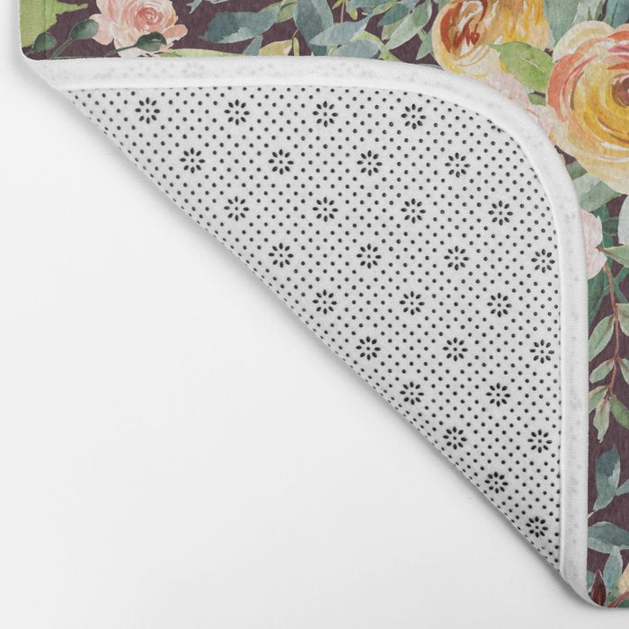 Fall Floral Bath Mat Gallery Image 2