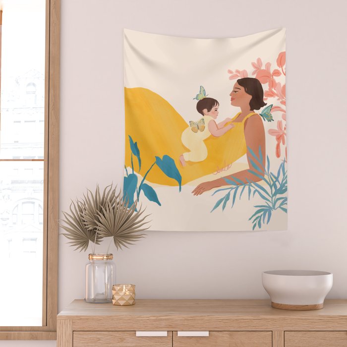 My World  Wall Tapestry Gallery Image 2