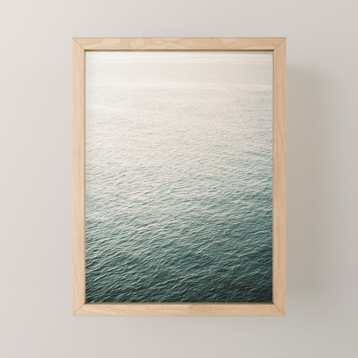 Coastal beach photography âFree as the oceanâ | Modern wall Art Sea Ibiza Mini Art Print Gallery Image 1