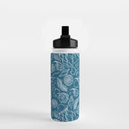 Sea Life - Marine Blue Water Bottle Gallery Image 2