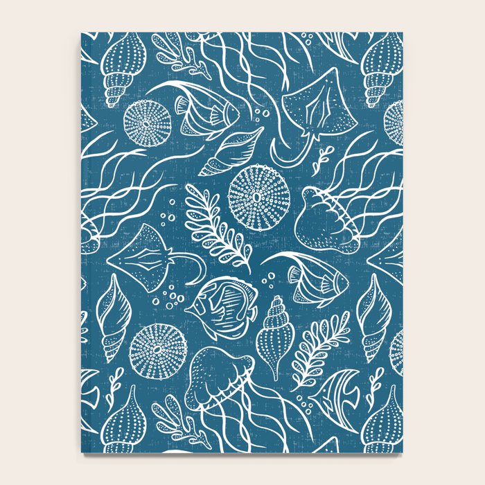 Sea Life - Marine Blue Notebook Gallery Image 4
