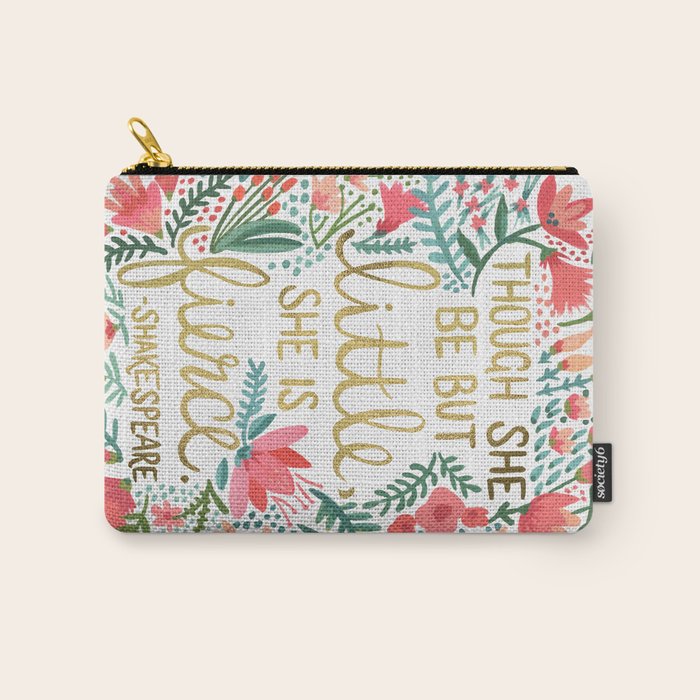 Little & Fierce Carry All Pouch Gallery Image 1